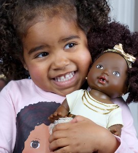 Kenya Dolls and Friends represent diversity