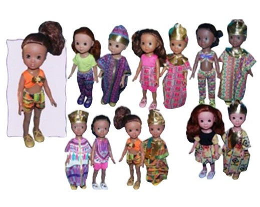 Kenya Dolls and Friends represent diversity