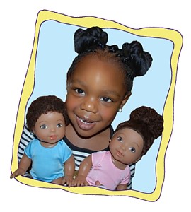 Kenya Dolls and Friends represent diversity